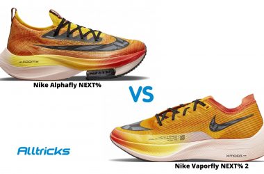 Comparativa: Zapatillas Nike Vaporfly y Alphafly