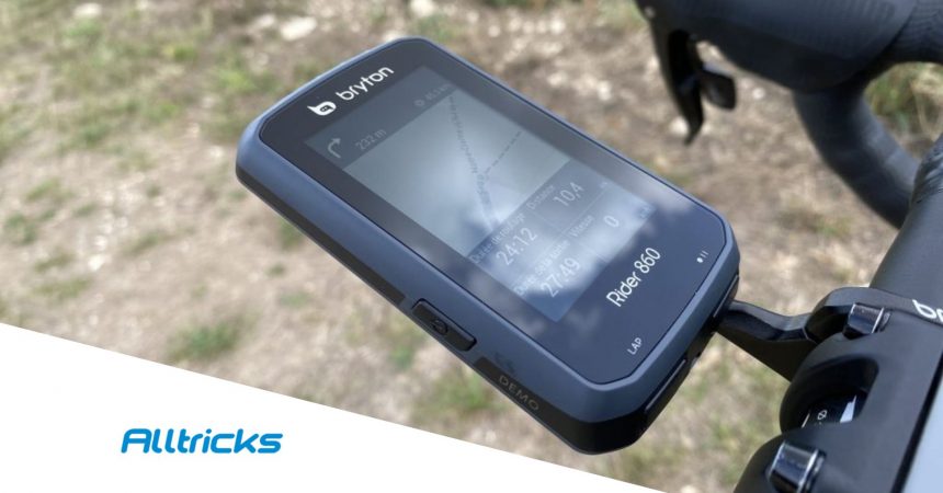 Test del ciclocomputador GPS Bryton Rider 860
