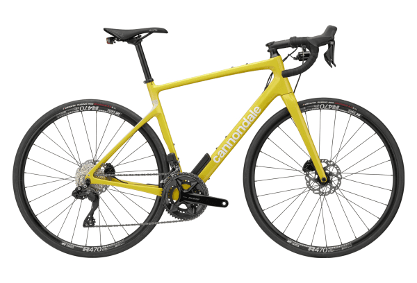 Cannondale Synapse Carbon 2, Vielseitigkeit laut Cannondale in Gelb und weiss - Die besten Rennräder